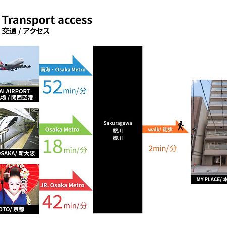 Fds Zeal Apartment Osaka Ngoại thất bức ảnh