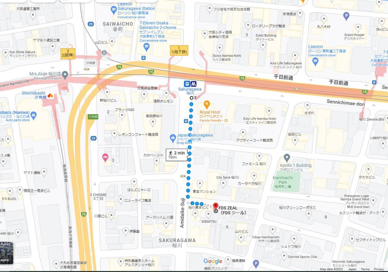 Fds Zeal Apartment Osaka Ngoại thất bức ảnh