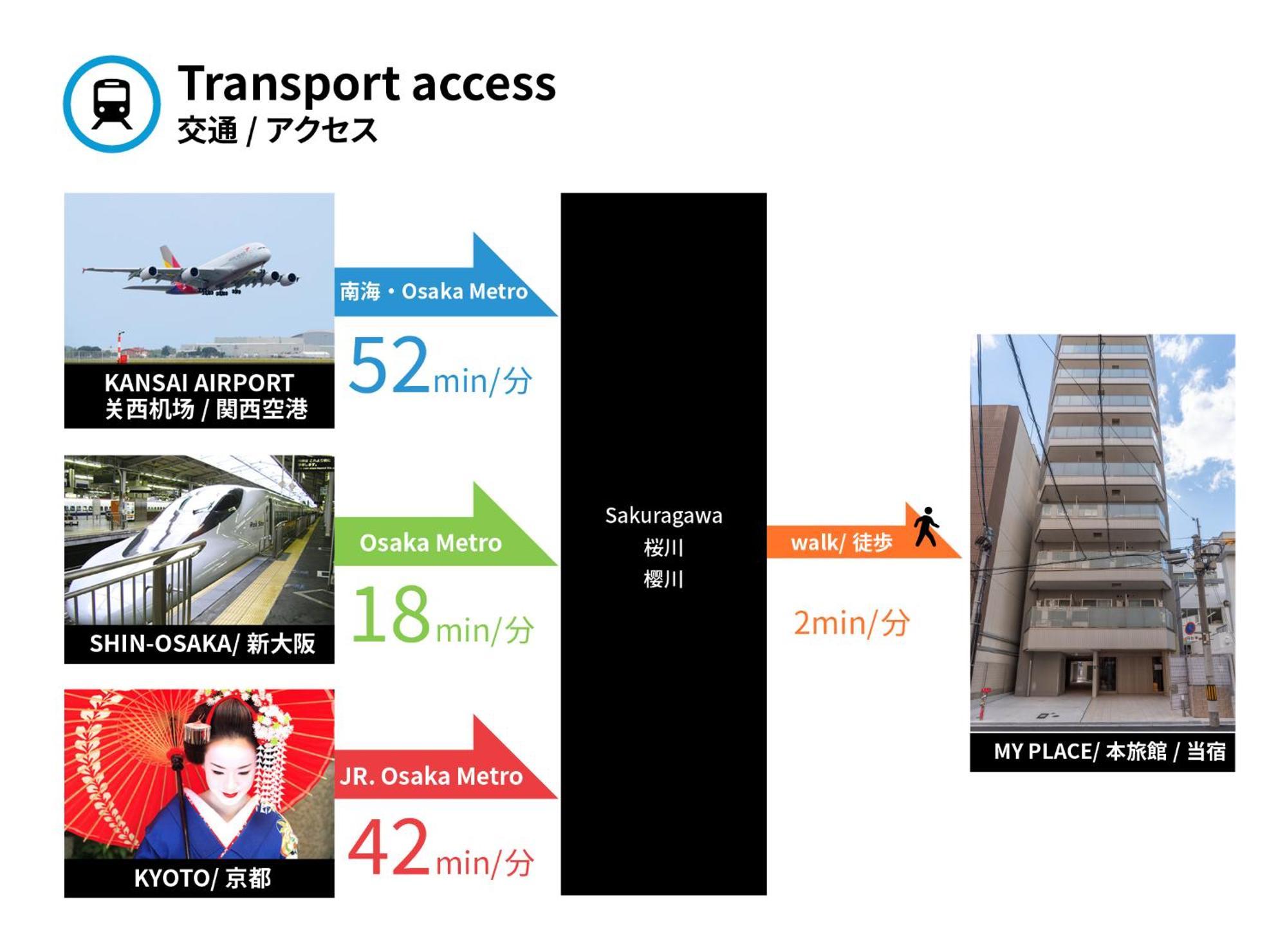 Fds Zeal Apartment Osaka Ngoại thất bức ảnh